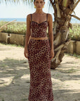 Cece Leopard Skirt