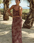 Cece Leopard Skirt