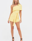 Cape Playsuit - Yellow